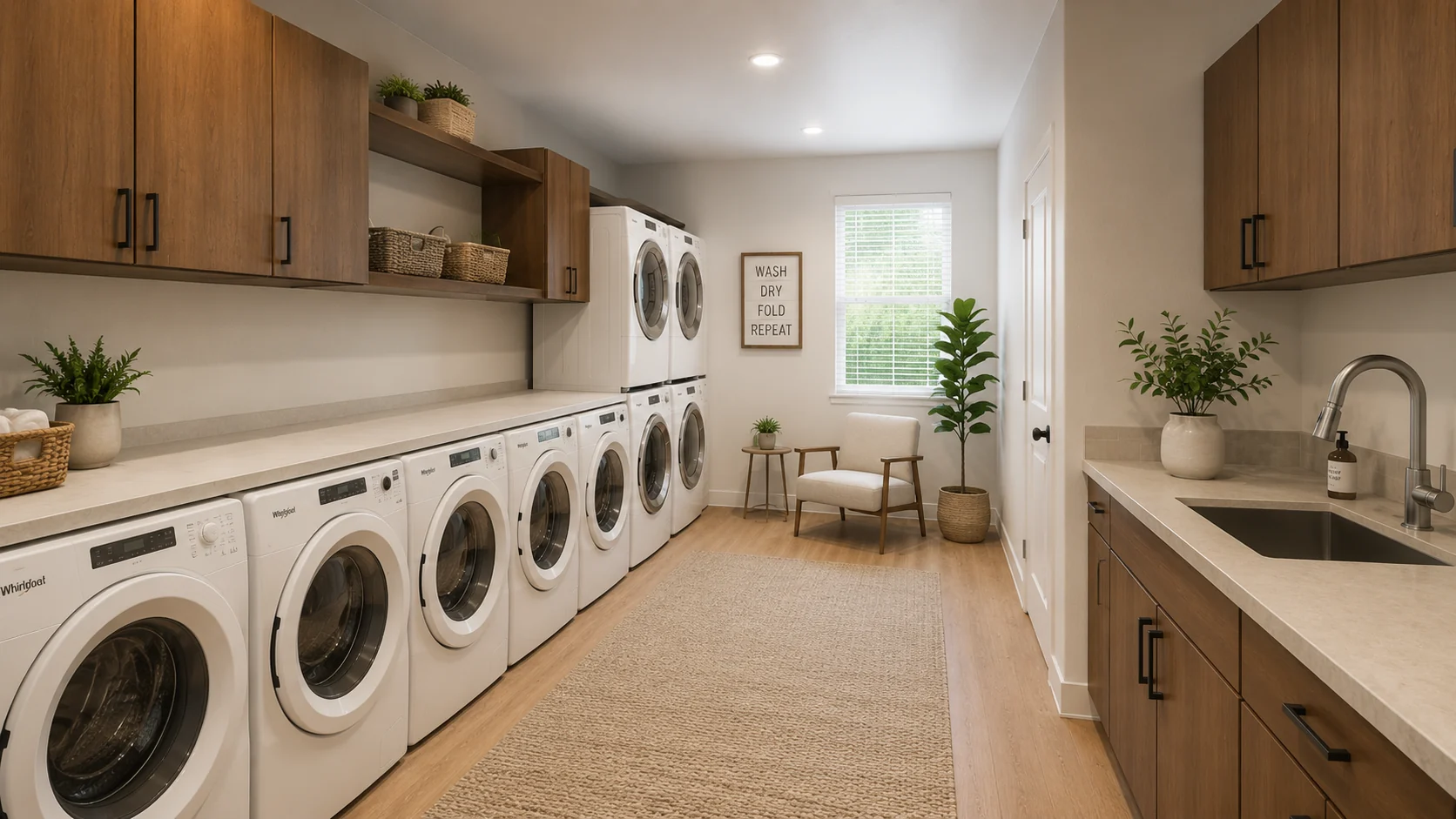 Common laundry room
