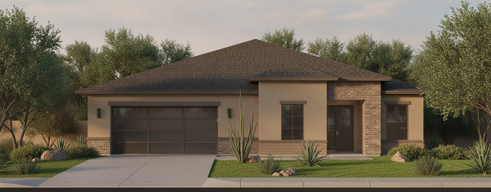Front exterior rendering
