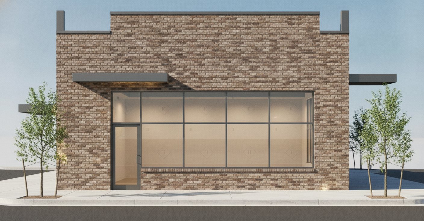 Dusk exterior rendering