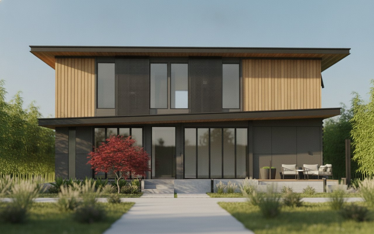 Front exterior rendering